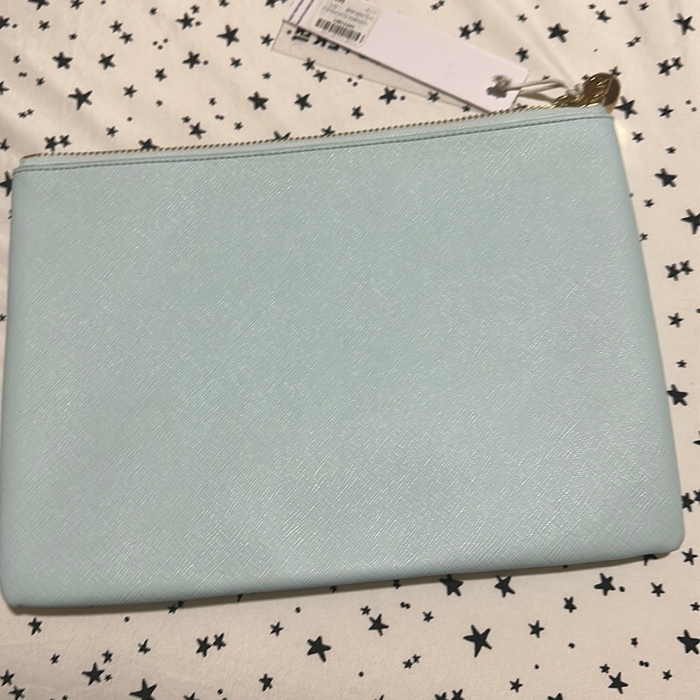 Sky Vegan leather pouch